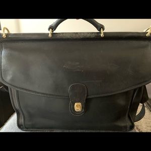 Men’s genuine leather briefcase satchel